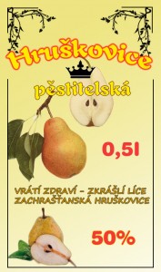 Etiketa hruškovice